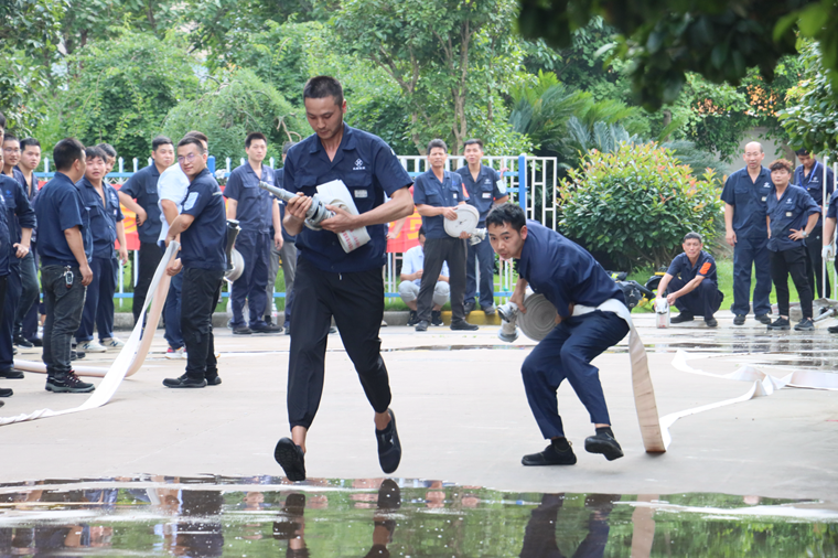 Fire fighting water competition